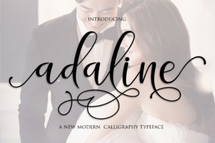 Adaline: A Modern Handmade Script for Creative Expression