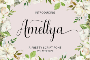 Amellya Script: A Modern, Feminine Font for Every Project