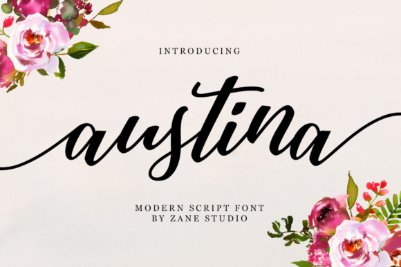 Austina Script: A Modern Touch for Timeless Design