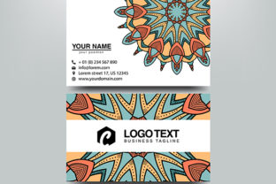 Business Card Decorative Design Template 1