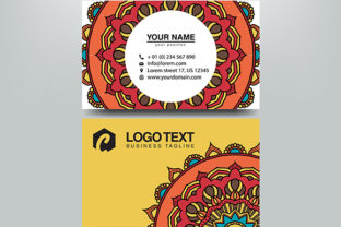 Business Card Decorative Design Template 2