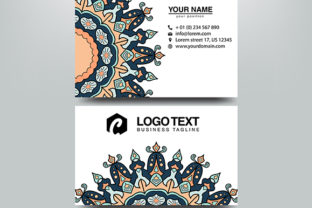 Business Card Decorative Design Template 8: Elevate Your Brand with Ornamental Elegance