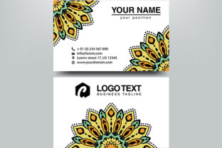 Business Card Decorative Design Template 9