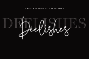 Deelishes: The Elegant Handwritten Font for Every Design Need