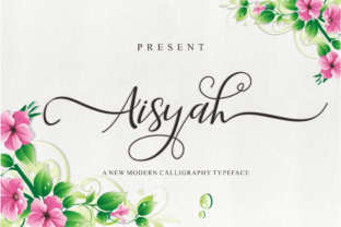 Discover Aisyah: A Modern Hand-Based Typography for Creative Expression