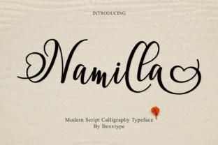 Discover the Elegance of Namilla Script Duo