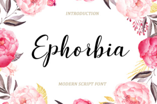 Ephorbia: A Stylish Script Font