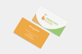 Healthy Food Business Card: A Modern Tool for a Health-Conscious World