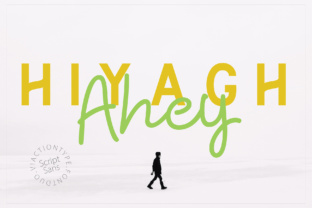 Hiyagh Ahey: A Unique Handwriting Font for Creative Expression