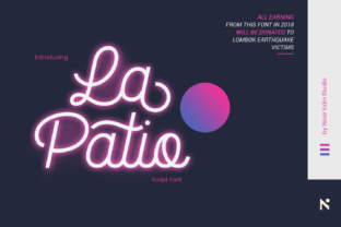 La Patio: A Stylish Script for Creative Projects
