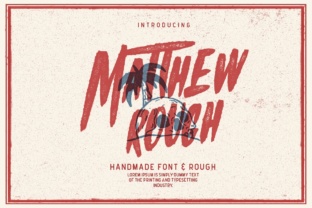Matthew Rough: A Bold, Versatile Font for Modern Design