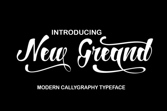New Greand: Modern Calligraphy with a Handmade Touch