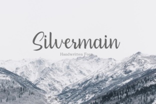 Silvermain: A Handmade Calligraphy Font for Elegant Design
