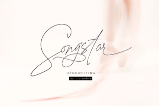 Songstar: A Handwritten Font for Elegant Design Solutions